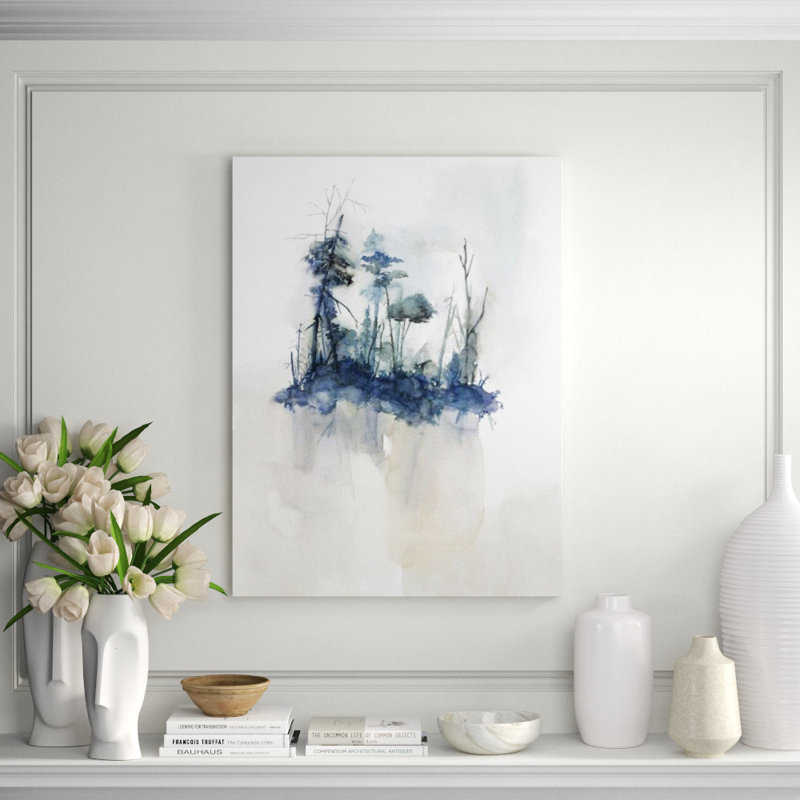 Marine Forest II Print by Derek Shaw, Glass Coat, 63" H x 47" W