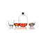 Malt 4 - Piece Whiskey Decanter Set