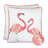 Embroidered Velvet Throw Pillow