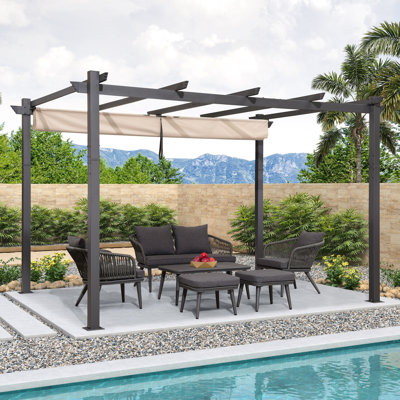 4m x 3m Aluminum Pergola
