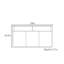 Buffet minimaliste moderne de style européen