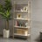 Parker 73'' H x 31'' W Wooden 5-Shelf Ladder Bookcase-151605353