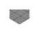 Keystones 1" x 1" Colorbody Porcelain Mosaic (Set of 12)