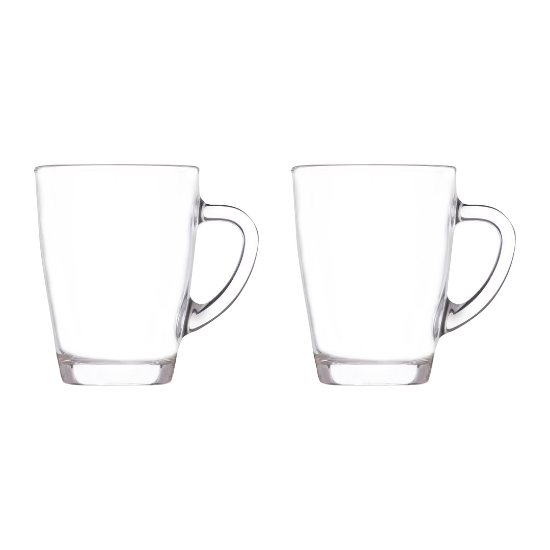 Ravenhead Entertain Set Of Glass Mugs Coffee Latte Glasses - LB 4798 - Image 2