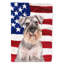 2 côtés en polyester de 2 côtés american drapeau de jardin-1288238423