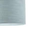 20cm H Linen Drum Lamp Shade ( No Direct Attachment Method ) in Teal
