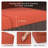 Buenhomino Outdoor 4'' Seat / Back Cushion-101824237-101824234