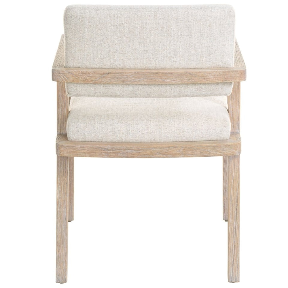 Modern Dining Armchair, Gray