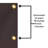 Multipurpose Heavy Duty Tarps Waterproof, UV Resistant Outdoor Protective Tarpaulin with Reinforcement(6 x 8 ft)-85751282-85751284