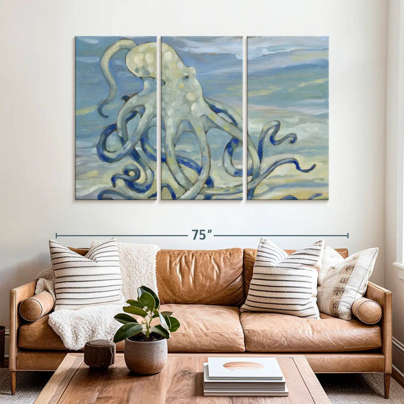 Brampt East Point Octopus, 42" H x 65" W