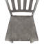 Chaises latérales Ashby avec dossier rembourrés