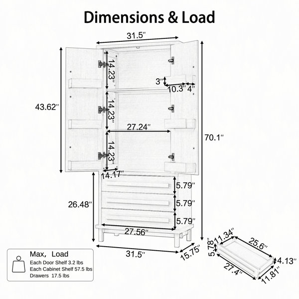 Dimensions du produit