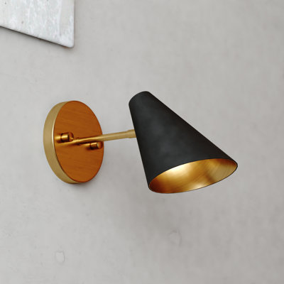 Luisantonio Steel Armed Sconce