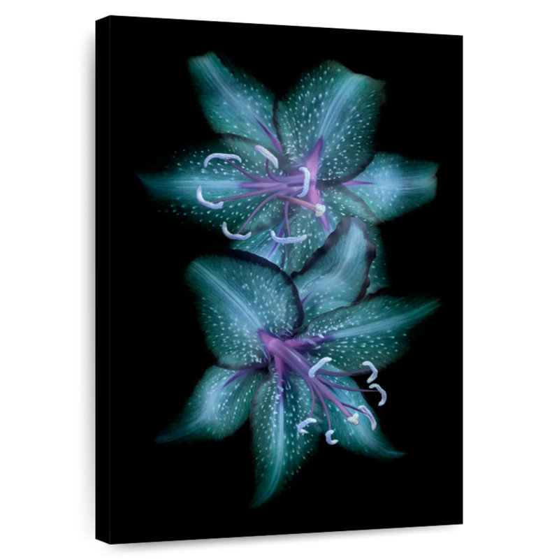 Fleurs de lys Harnek, H 39 po x l 26 po