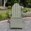 Chaise Adirondack en plastique avec repose-pieds Hinz-120199282