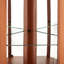 Vitrine d'angle vitrée d'angle pour vitrine d'angle