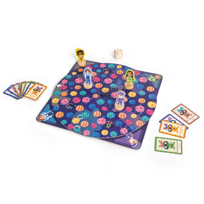 Hape: Pursuit Planète - Jeu de société, flics et voleurs dans l'espace! Jeu de dés mobile et capture des extraterrestres, préscolaire, enfants de 4 ans et plus, 2 à 4 joueurs