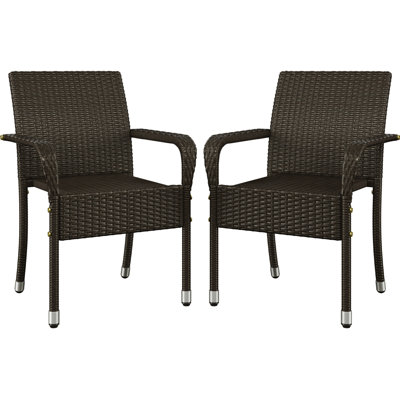 Stackable Outdoor Patio Dining Armchair