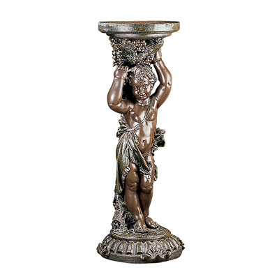 Sous la Vigne Cherub Pedestal