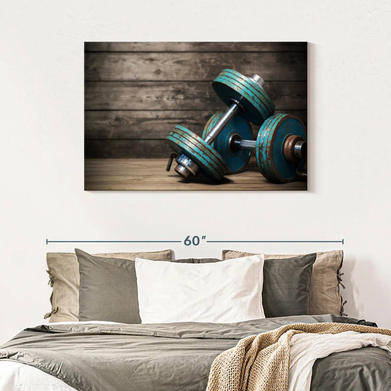 Haltères pour la remise en forme Sireci, H 30 po x l 45 po