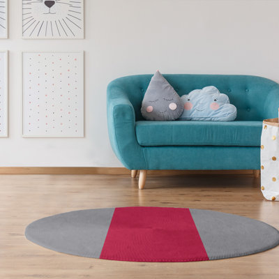 Chenille Striped Indoor Rug