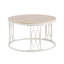 Tables basses et tables basses compactes, 27,5 pouces en métal MDF pour maison moderne