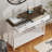 Console Table With Drawer, Mission Narrow Ent...