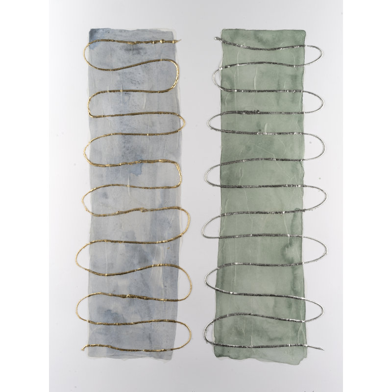 Color Columns I by Michael Willett - Wrapped Canvas Print, 46 cm H x 30 cm W