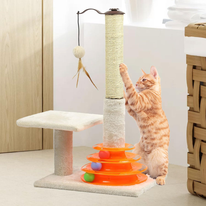Bristow Scratching Post, Grey