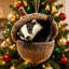Décorations de Noël décorations décoratives mignonnes à suspendre en forêt pour arbre de Noël-955501072