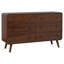 Kegan 6-drawer Bedroom Dresser Dark Walnut-114524537