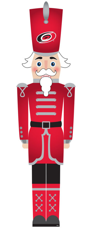 Carolina Hurricanes 46" Nutcracker Leaner