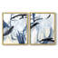 Impression encadrée Indigo Swash I-Premium - prête à être accrochée - aucun clou requis - aucun clou requis-1970767647-1970767644