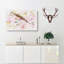 Bird In The Cherry Blossom Tree - Wrapped Canvas-56656654