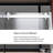 60 In W Single Sliding Shower Door 72 H With 1/4 Inch Thick Clear Tempered Glass, Aluminum Alloy Rail, Zinc Rollers - Stain Surface, Smooth X Roller Rail System, Stainless Steel Handle, Adjustable