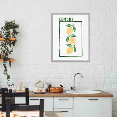 «Tasty Summer Lemons», dessin par Amanda Greenwood