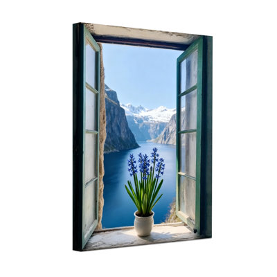 Paysage et nature montagne lac vue fenêtre plante