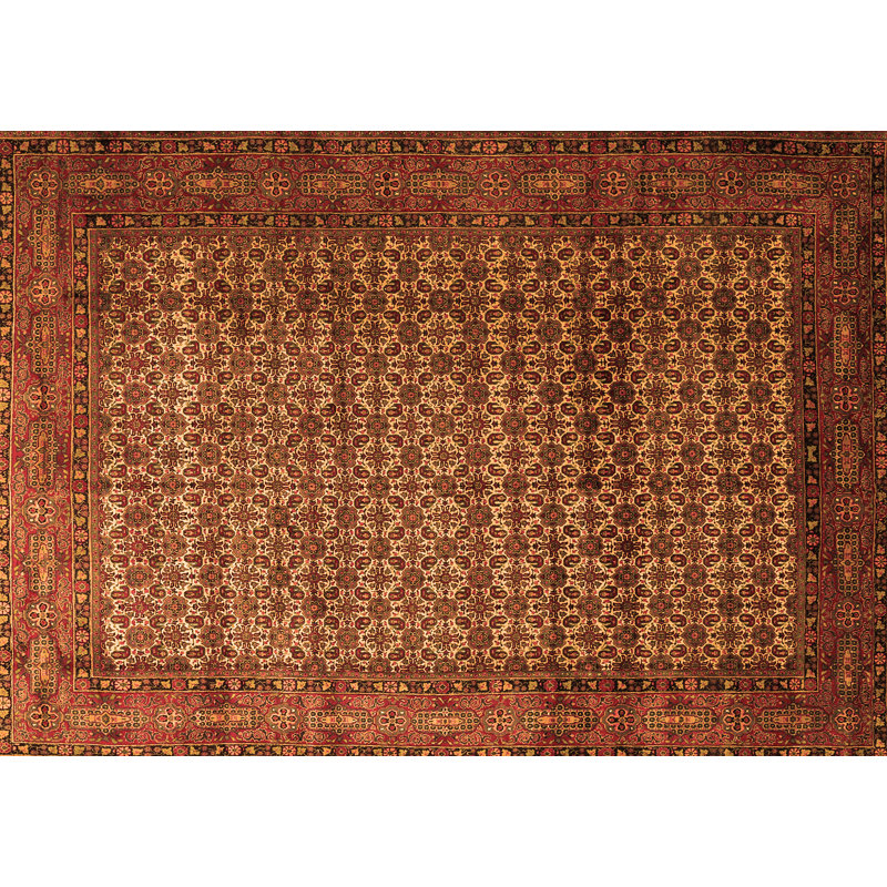 Tapis de couloir oriental en laine / polyester tissé à la machine 2 pi x 5 pi Oskaras