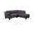 Lakeeya Sectional And Ottoman Set