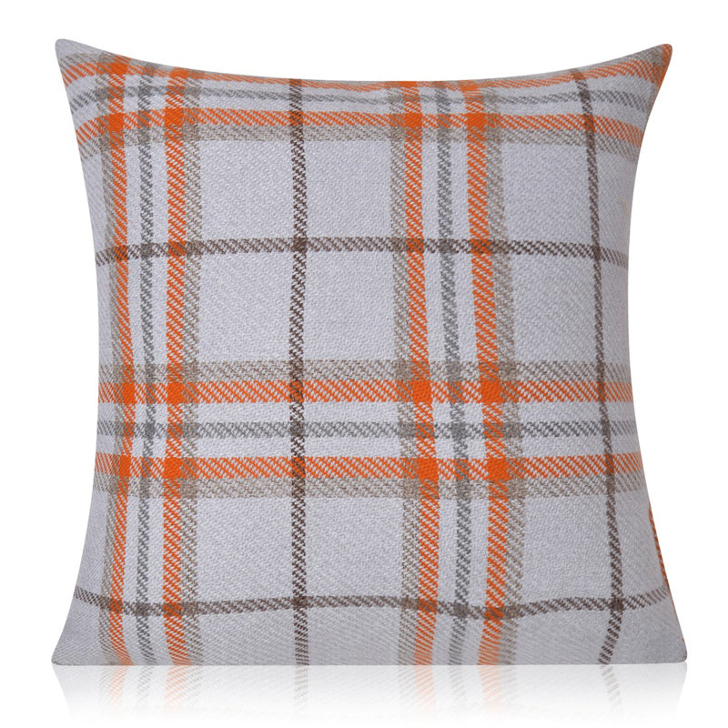 Shanitaortia Plaid Square Cushion, 43 x 43cm
