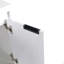 Meuble-lavabo 24 po avec lavabo en résine, 2 portes à fermeture en douceur, fixation à flotteur