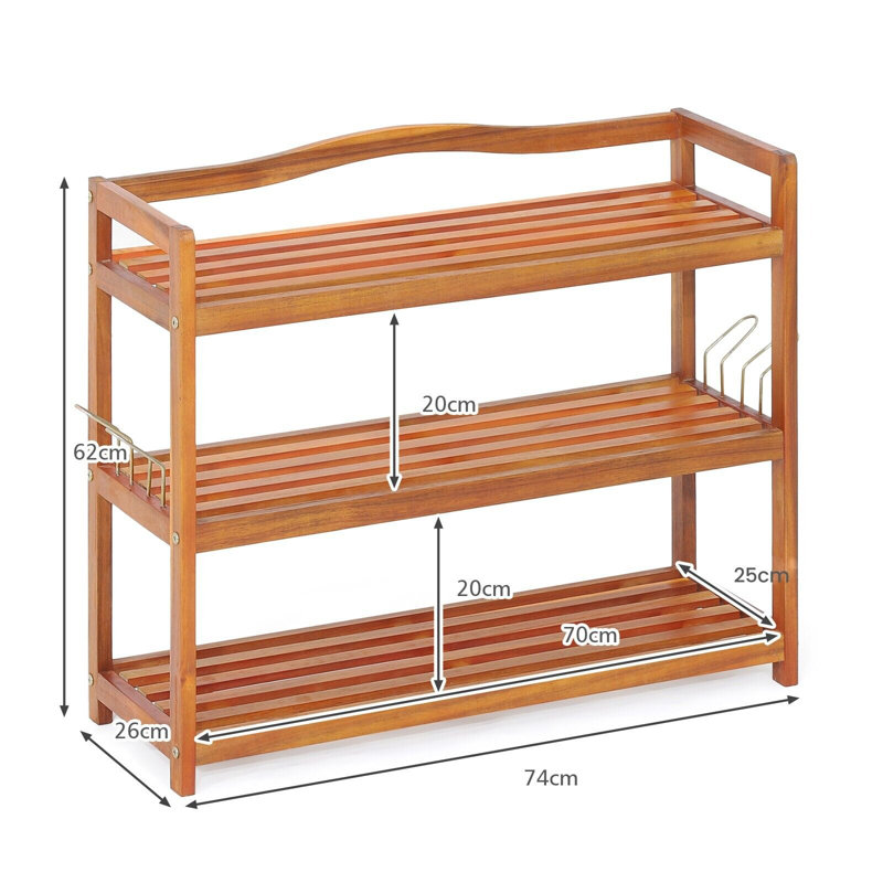 Absalat 18 Pair Shoe Rack