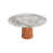 Double demi-cercle brun est en rupture de stock