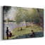 Étude pour dimanche sur la Grande Jatte - Toile tendue avec châssis-391929632
