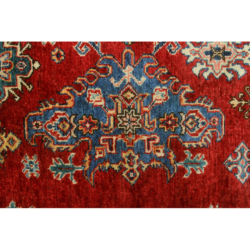 Aquino One-of-a-Kind 8' X 10'4" Wool Area Rug in Red