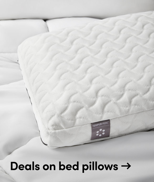 Deals on bed pillows