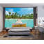 Tapisserie en polyester avec accessoires de suspension