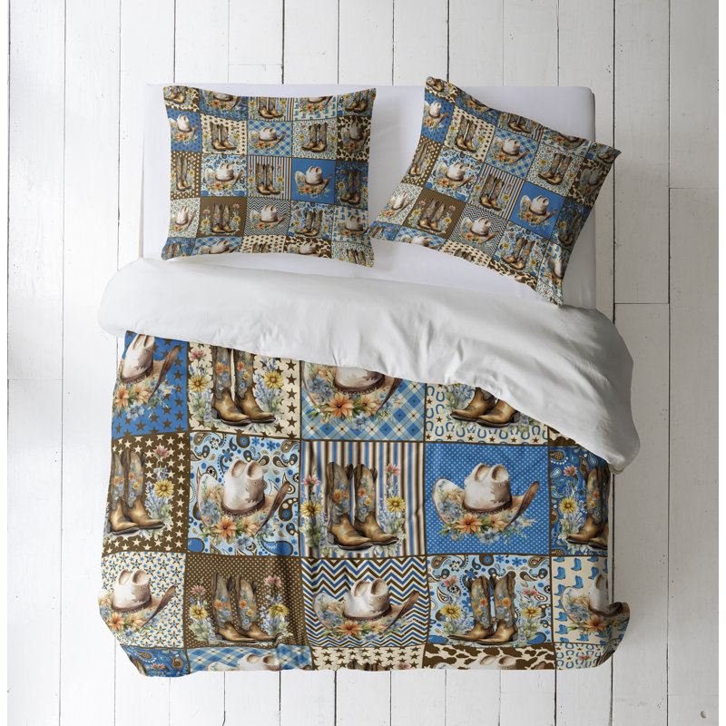 Modern & Contemporary Duvet Cover, Twin Duvet Cover + 1 Queen Sham