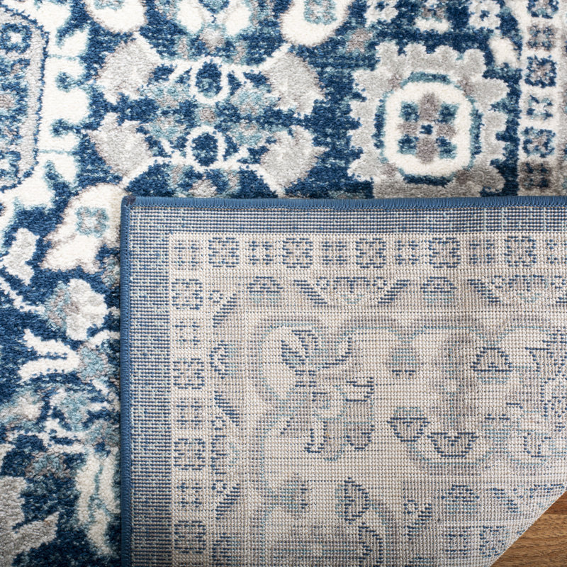 Gutierez Performance Oriental Rug, Square 6'7"