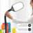 Litespan 53 in. Industrial Dimmable LED Floor Lamp with Height Adjustable Gooseneck Head-62954046